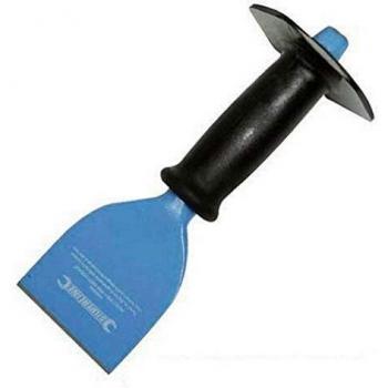 Silverline PC42 - Cincel de albañil con protector