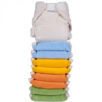 Popolini UltraFit Rainbow Soft Set Bunt sortiert Komplettset Stoffwindeln 3-15kg