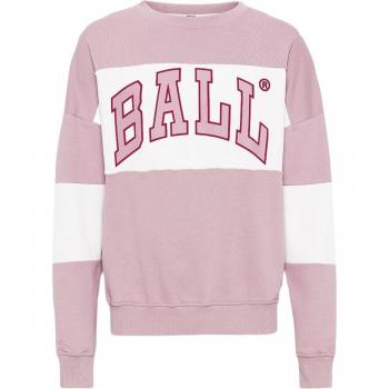 Vintage Lilac Women's Sweatshirt with Cool Print - Ball J. Robinson