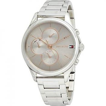 Tommy Hilfiger Reloj Analógico para Mujer de Cuarzo con Correa en Acero Inoxidable 01782263