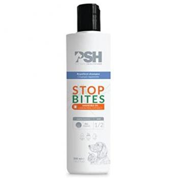 Champú Antiparasitario Repelente Stop Bites para Perros - 300 ml, Blanco