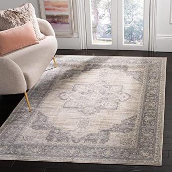 Safavieh Brentwood Beige/Gray Traditional Area Rug 6' x 9'