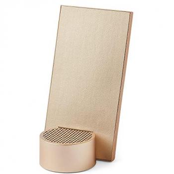 Cargador Inalámbrico Lexon City Energy Pro (10 W) Oro con Altavoz Bluetooth LD145D9