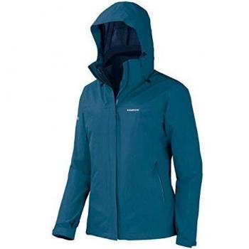 Trangoworld Suber Complet Chaqueta, Mujer, Azul Mar, XL
