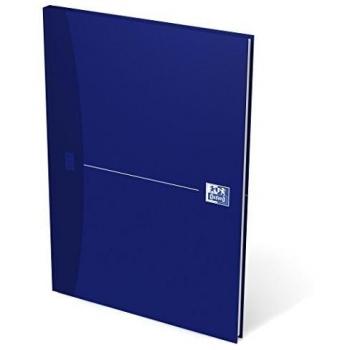 Cuaderno Oxford Original Azul A4, encuadernado, cuadriculado, 192 páginas
