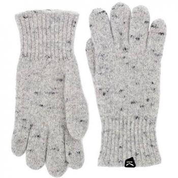 SALEWA Walk Wool Guantes, Mujer, Gris, M