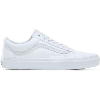 Vans Old Skool Unisex White Skate Shoes with Iconic Side Stripe