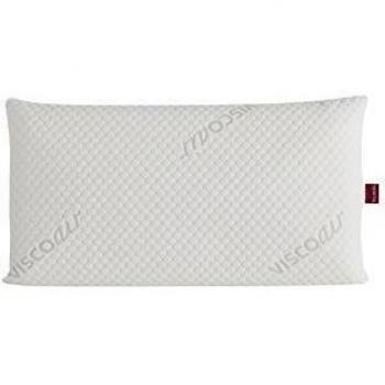 Belnou Almohada Viscoelastica Compacta. Comoda Transpirable. Exterior Porado y Acolchado. Cremallera. Confortable Adaptable. Calidad. Visco Gel. Cama 105 cm