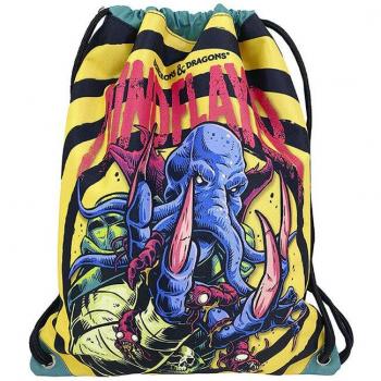 Mochila Saco Dungeons & Dragons Black Light con Asas Regulables Multicolor