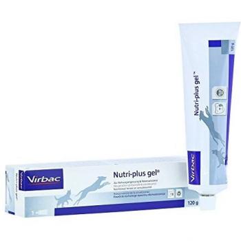 Virbac Nutri-Plus Gel Suplemento Energético para Perros y Gatos - Pack Doble 2 x 120 g