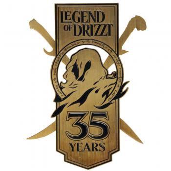 Dungeons & Dragons 35th Anniversary Limited Edition Legend of Drizzt Collectible Ingot
