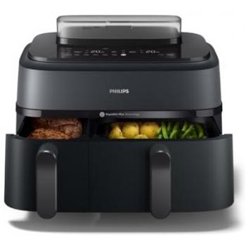 Freidora de Aire Philips 5000 Series Doble Canasta NA550/00