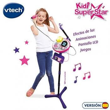 VTech Micrófono Kidi Super Star Karaoke, Multicolor