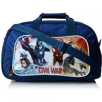 Safta 711609273 Bolsa, Unisex niños, Azul y Rojo, 48 cm