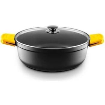 Castey M73026 - Cacerola yellow alta 24 cm con tapa