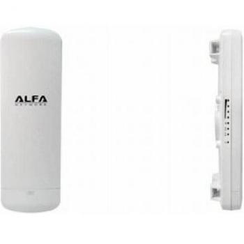 Alfa Network N2 - Punto de Acceso, 802.11n, Largo Alcance al Aire Libre, Ap/CPE Incorporado, 12 dBi, Doble polaridad de la Antena