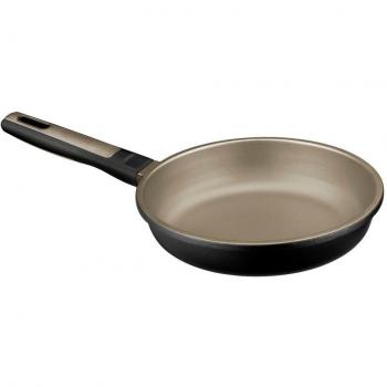 BRA Terra - Sartén, 22 cm, aluminio fundido con antiadherente Teflon Select
