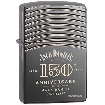 Zippo Jack Daniel's 150 Anniversary Armor - Encendedor de bolsillo para hielo