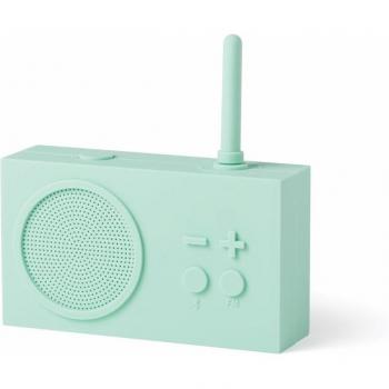 Altavoz Bluetooth Portátil Lexon TYKHO-3 Verde Claro con Radio FM
