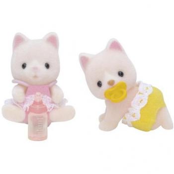 Sylvanian Families Silk Cat Twins