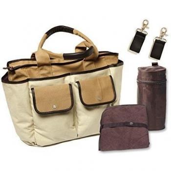 Petit Amour Baby bolso cambiador Juego de Lourdes PA B de 0128 W Beige
