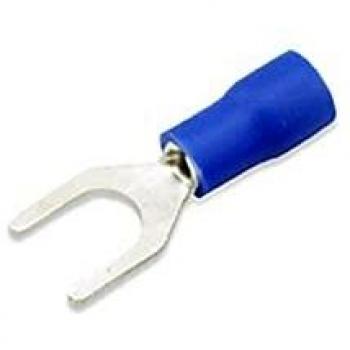 GSC - Terminal Aislado Horquilla 5,3/2,5mm Azul 50 uds 000303604