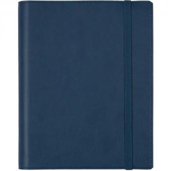 Finocam Agenda Anual 2024 Duoband E10 1 Día Página con Bloc de Notas y Sobrecubierta Espiral Azul 155x212mm