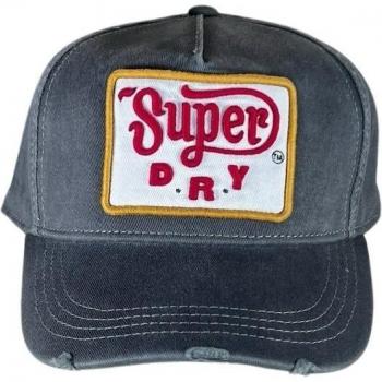 Superdry Graphic Vintage Black Trucker Cap Unisex