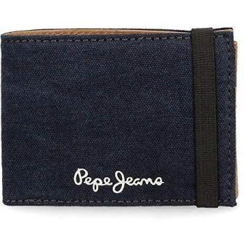 Cartera Pepe Jeans Wayne con goma Azul