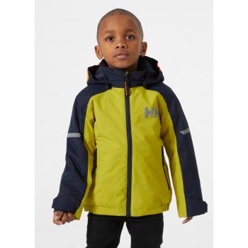 Chaqueta aislante de esquí para niños Helly Hansen Legend 2.0, color verde, talla 7