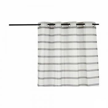 Cortina Rayas Grises 140 x 0,1 x 260 cm (6 Unidades)