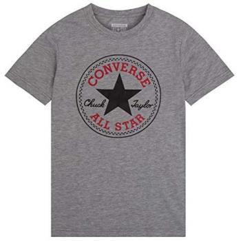 Camiseta Converse Chuck Patch Niño Gris 8-10 Años