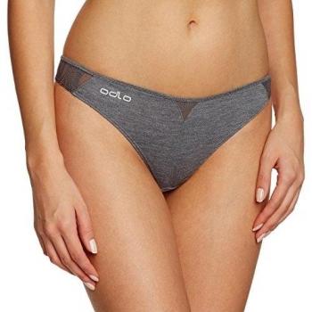 Odlo Unter String Revolution TS X-Light - Pantalón interior térmico para mujer, color Gris, talla M