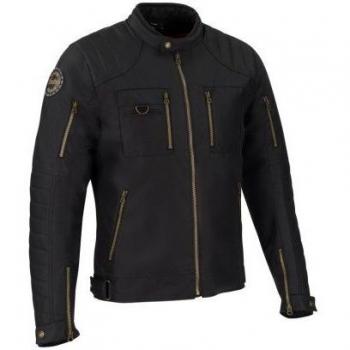 BERING - Chaqueta de moto Rammsey, color negro, talla XXL