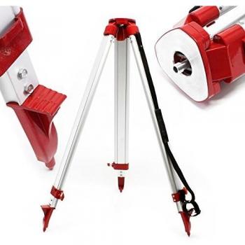 Trípode Extensible para Nivel Láser Cruzado 162,5 cm Soporte de Medición Topográfica