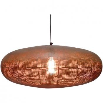 Lámpara de Techo 56 x 56 x 24 cm Dorado Metal