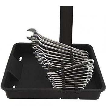18PC métrico de 6-24 mm de Llaves de combinación de la llave en la caja de plástico de alta definición TE852