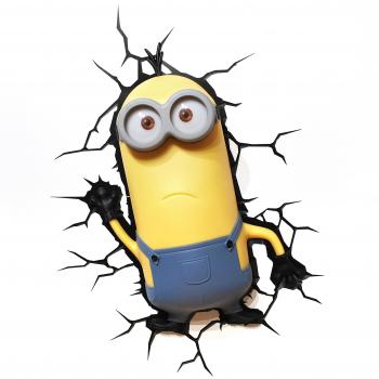 3D Light Fx RD-RS261018 3DLIGHTFX - Lámpara 3D Minions Kevin, Multicolor, único