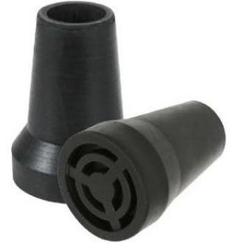 Fleming Contera Bastón Negro 18mm 2uds
