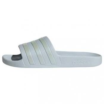 Adidas Women's Aqua Adilette Slides - Blue
