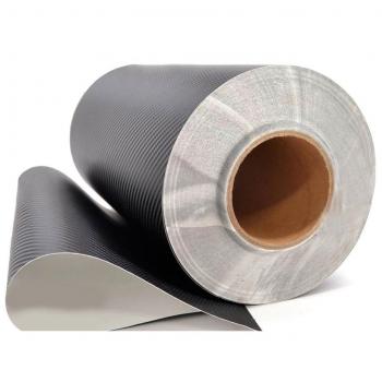 Qisan black3d Película Flexible de fibra de carbono vinilo de la película