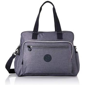 Kipling ALANNA Bolso bandolera, 40 cm, 22 litros, Negro