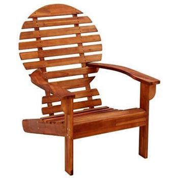 vidaXL Adirondack Chair Solid Acacia Wood