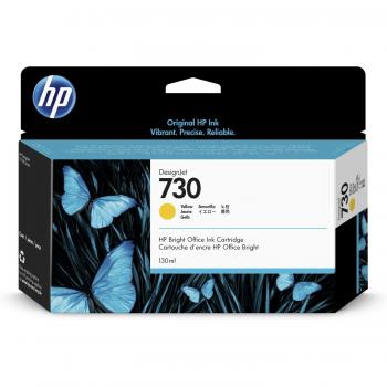 HP 730-130 ml - Jaune - Originale - DesignJet - cartouche d'encre - Pour DesignJet SD Pro MFP, T1600, T1600dr, T1700, T1700dr, T2600, T2600dr