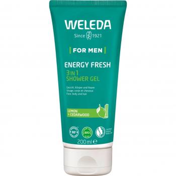 Weleda For Men Energy Fresh 3-in-1 Shower Gel