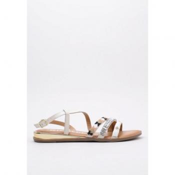 Sandalias Gioseppo Legazpia Plana Mujer Blanco 36