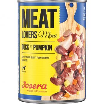Josera Meatlovers Menú 6 x 800 g - Pato con calabaza