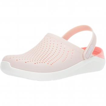 Crocs LiteRide Clog U, Zuecos Unisex Adulto, Rosa
