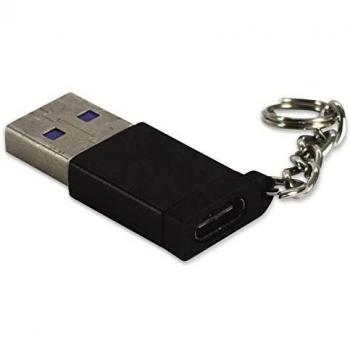 Adaptador USB 3.0 Tipo C hembra a USB A macho - Inter-Tech