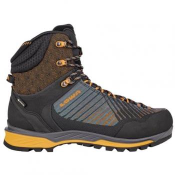 Lowa Mangart Gore-Tex Mid Bota de Montaña Cuero Hombre Gris (43,5)